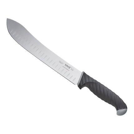 Dao lọc thịt lưỡi granton Schraf 25,4 cm cán TPRgrip