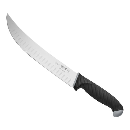 Dao cimeter lưỡi granton Schraf 25,4 cm cán TPRgrip