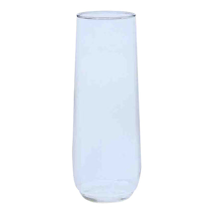 Ly champagne nhựa một mảnh không chân Tossware POP 266 ml - Màu xanh dương, Thùng 252 cái