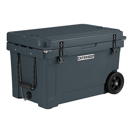 Thùng đá giữ lạnh ngoài trời di động CaterGator CG45CHRW màu than 43 lít