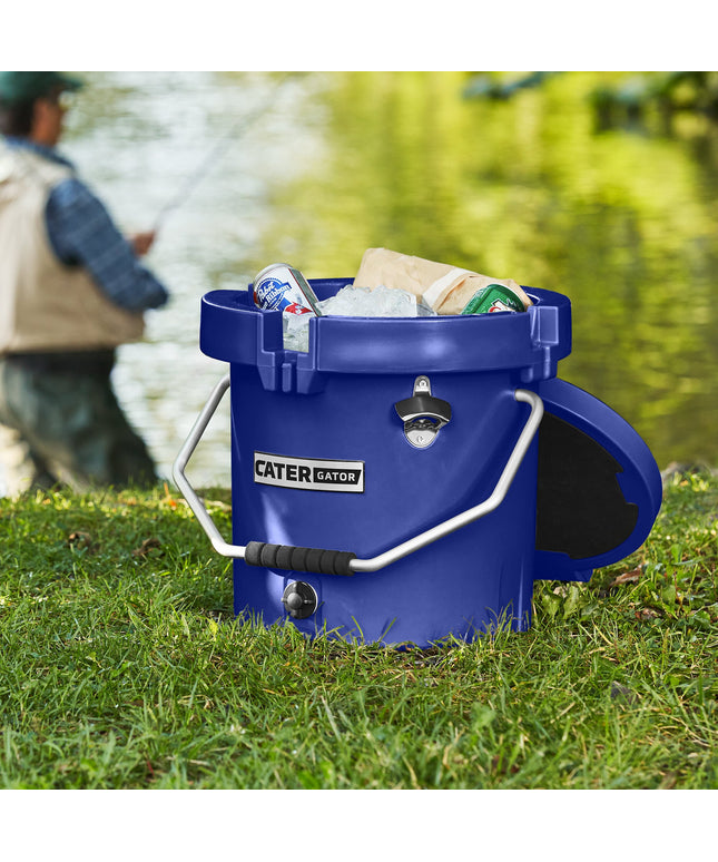 Thùng giữ lạnh tròn quay ngoài trời CaterGator CCG20NV xanh navy 18,9 lít