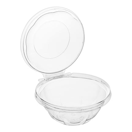 Tô chống giả mạo Inline Plastics Safe-T-Fresh 24 oz (710 ml) với nắp vòm bản lề - Thùng 150 cái