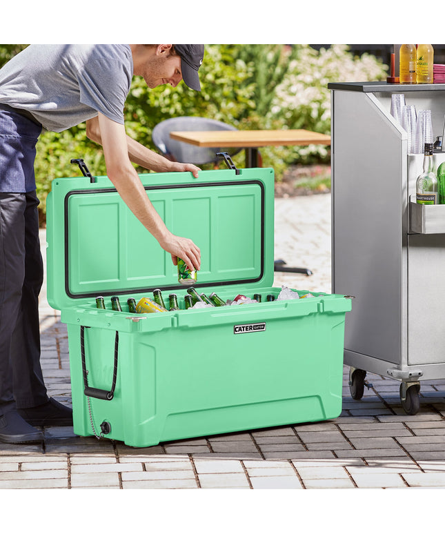 Thùng đá giữ lạnh ngoài trời CaterGator CG100SF màu xanh biển 104 lít