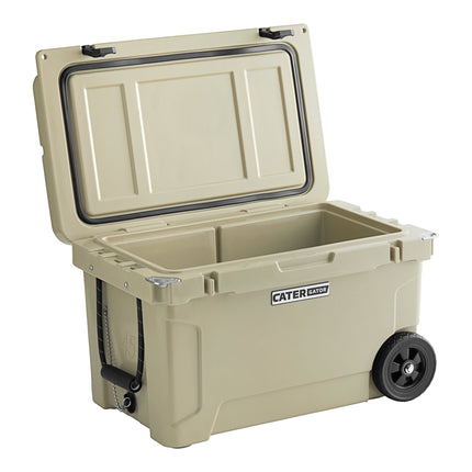 Thùng giữ lạnh ngoài trời di động CaterGator CG45TANW màu nâu 43 lít
