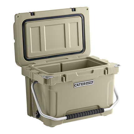 Thùng đá giữ lạnh ngoài trời rotomold màu nâu vàng CaterGator CG20TAN 19 lít