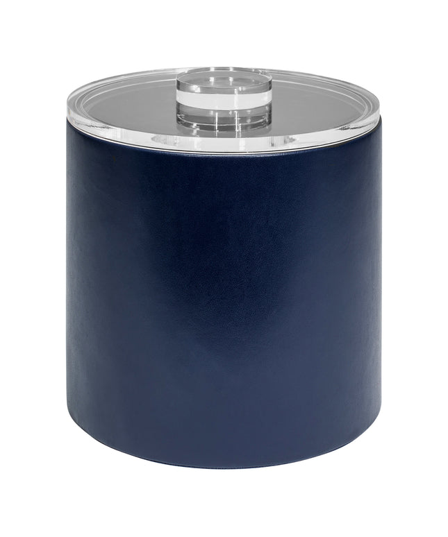 Xô đựng đá da giả room360 London 3,3 lít màu xanh navy nắp acrylic - Thùng 4 cái