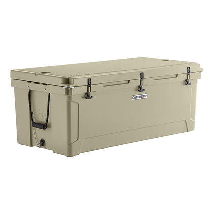 Thùng đá giữ lạnh ngoài trời quay khuôn CaterGator CG200TAN nâu tan 199 lít