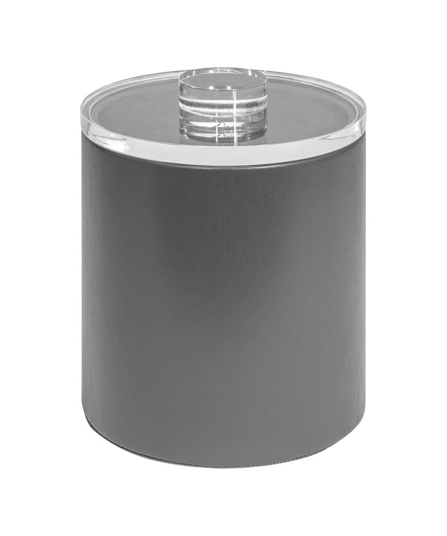 Xô đá room360 London 1,9 lít khói da giả với Acrylic nắp - Thùng 4 cái