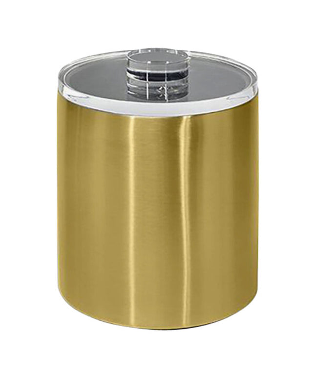 Xô đựng đá thép không gỉ đồng thau mờ room360 Tokyo 1,9 lít, nắp acrylic - Thùng 4 cái