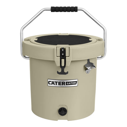 Thùng giữ lạnh ngoài trời tròn CaterGator CCG20TAN màu nâu 19 lít