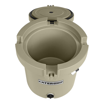 Thùng giữ lạnh ngoài trời tròn CaterGator CCG20TAN màu nâu 19 lít