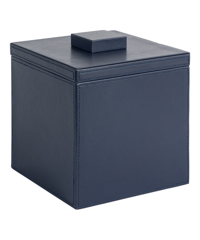 Xô đựng đá giả da vuông room360 London 3,3 lít xanh navy, nắp xanh navy - Thùng 4 cái