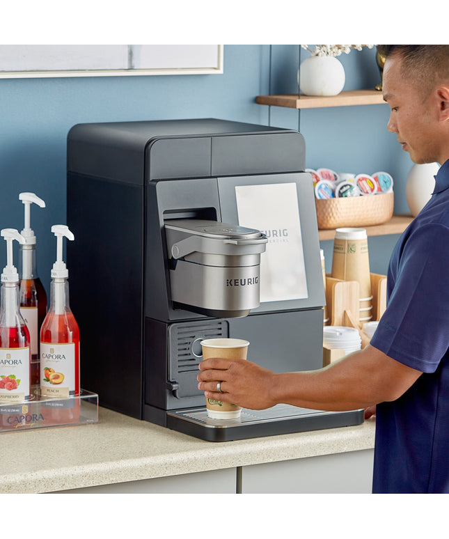 Máy pha cà phê viên nén đấu nước Keurig K-4500 với 2 bình bột - 120V