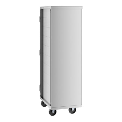 Xe giá khay kín 40 khay Regency nạp đầu cửa acrylic trong - Hàn liền
