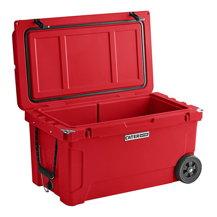 Thùng giữ lạnh di động rotomold CaterGator CG65REDW đỏ 61,5 lít