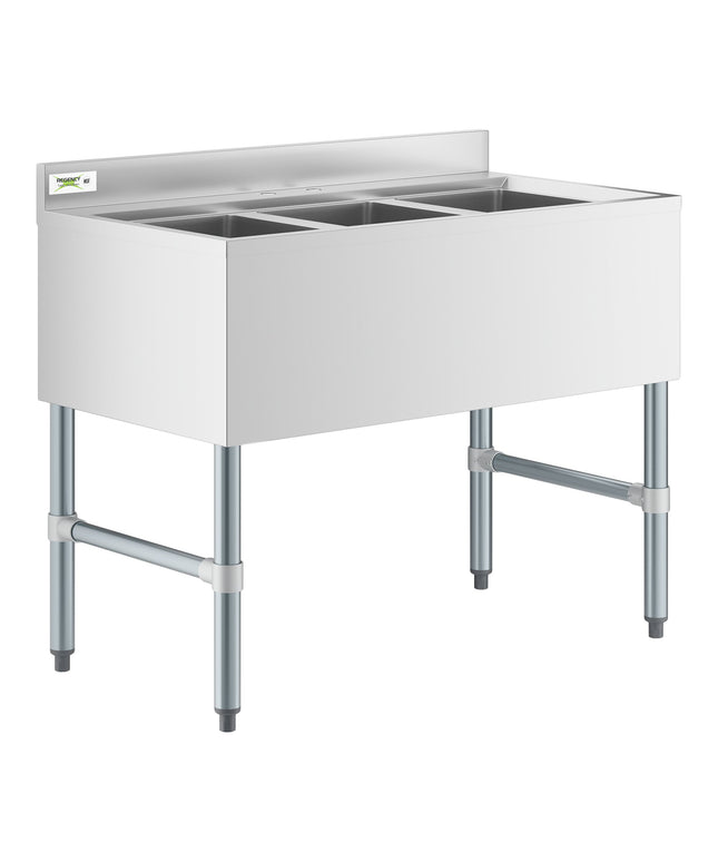 Bồn rửa gầm quầy ba ngăn Regency 98 x 53 cm