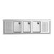 Chậu rửa gầm quầy 3 hộc Regency 152 x 48 cm kèm 2 bàn ráo