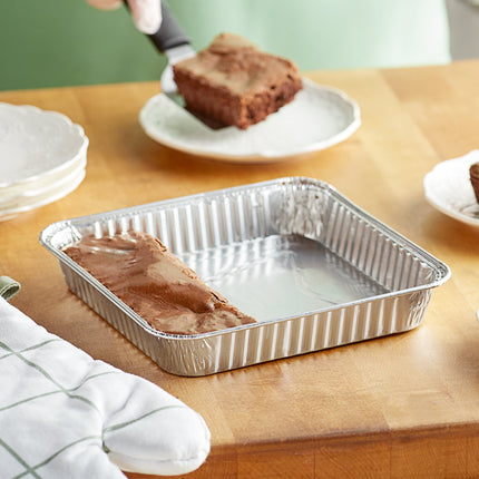 Khuôn bánh vuông bằng giấy nhôm Baker's Lane 20 cm - Thùng 500 cái