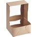 Hộp bánh kraft có cửa sổ tự bung Baker's Lane 20 x 20 x 10 cm - Gói 10 cái