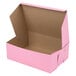 Hộp giấy đựng bánh màu hồng Baker's Lane 36 x 25 x 13 cm - Thùng 100 cái