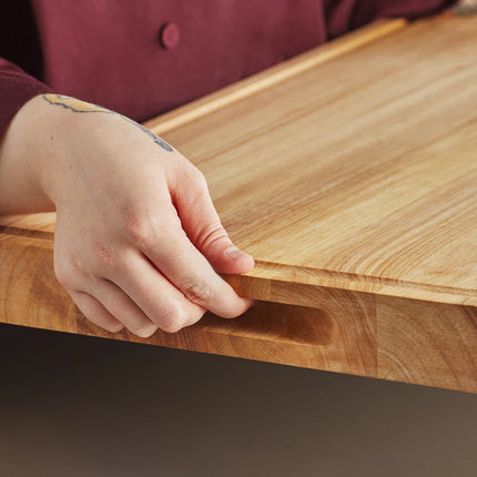 Thớt gỗ có rãnh hứng nước Choice 61 x 41 x 4,4 cm