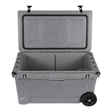Thùng giữ lạnh ngoài trời di động CaterGator CG65SPGW màu xám 62 lít