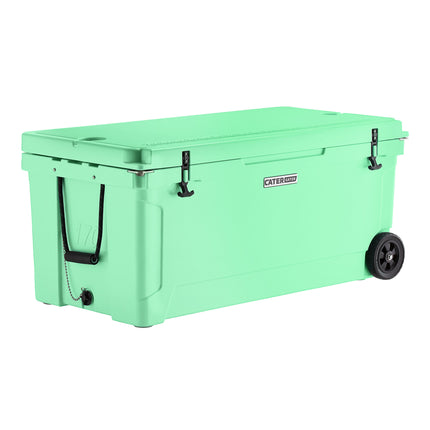 Thùng đá giữ lạnh ngoài trời di động quay khuôn CaterGator CG170SFW xanh seafoam 161 lít