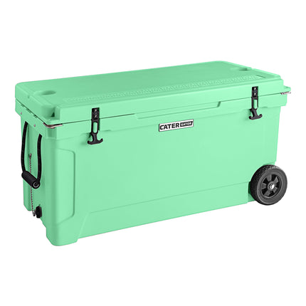Thùng đá di động đúc quay CaterGator CG100SFW màu xanh ngọc 104 lít