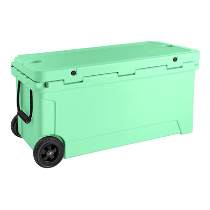 Thùng đá di động đúc quay CaterGator CG100SFW màu xanh ngọc 104 lít