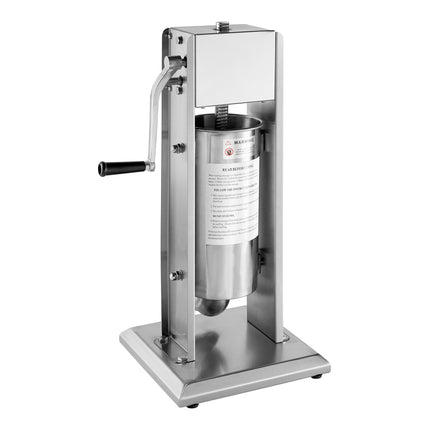 Máy nhồi xúc xích đứng thủ công Avantco SS-11V 5 kg thép không gỉ kèm 4 phễu