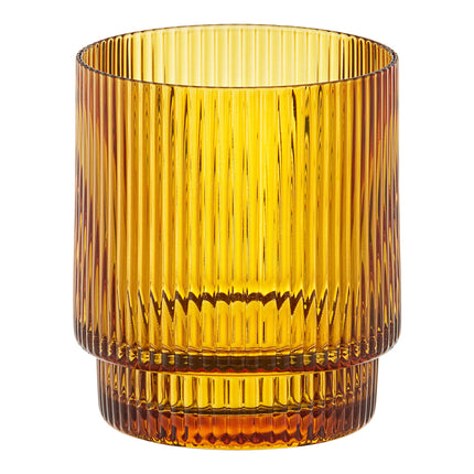 Ly rocks / old fashioned màu hổ phách Acopa Lore 296 ml - Thùng 12 cái