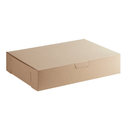 Hộp đựng bánh nửa khay tùy chỉnh giấy kraft Baker's Lane 48 x 36 x 10 cm - Bó 50 cái