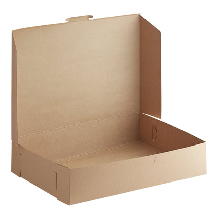 Hộp đựng bánh nửa khay tùy chỉnh giấy kraft Baker's Lane 48 x 36 x 10 cm - Bó 50 cái