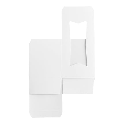 Hộp cupcake có cửa sổ màu trắng Baker's Lane 11 x 11 x 11 cm - Vỉ 10 cái