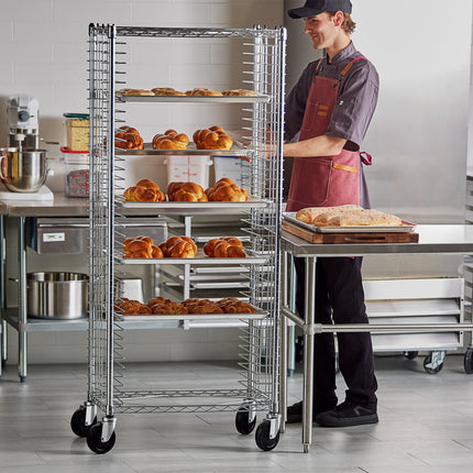 Giá đựng khay nướng dây thép Regency 38 khay nạp bên - Chưa lắp ráp