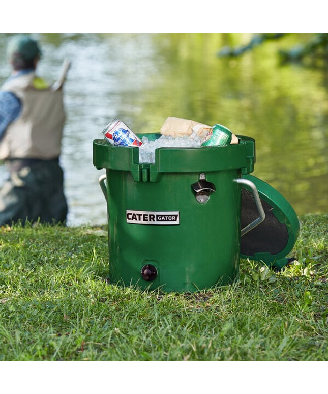 Thùng giữ lạnh ngoài trời tròn CaterGator CCG20HG 19 lít màu xanh lá