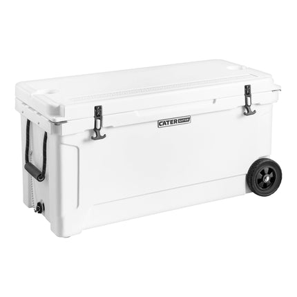 Thùng đá di động đúc quay CaterGator CG100WHW màu trắng 104 lít