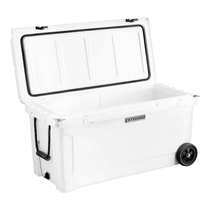 Thùng đá di động đúc quay CaterGator CG100WHW màu trắng 104 lít