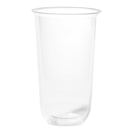 Cốc lạnh nhựa PLA từ thực vật đáy tròn Tossware Natural Arc 96 mm 710 ml - Thùng 1.000 cái