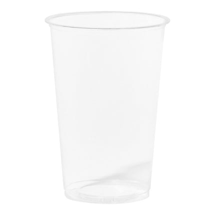 Ly lạnh nhựa PLA gốc thực vật tùy chỉnh Tossware Natural Arena 96 mm 591 ml - Thùng 1.000 cái