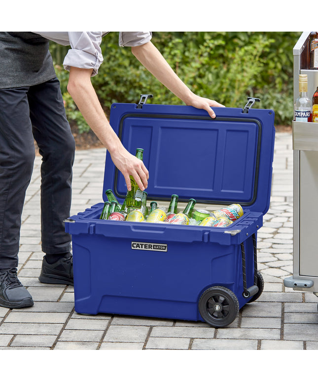 Thùng đá giữ lạnh ngoài trời di động CaterGator CG45NVW màu xanh navy 43 lít