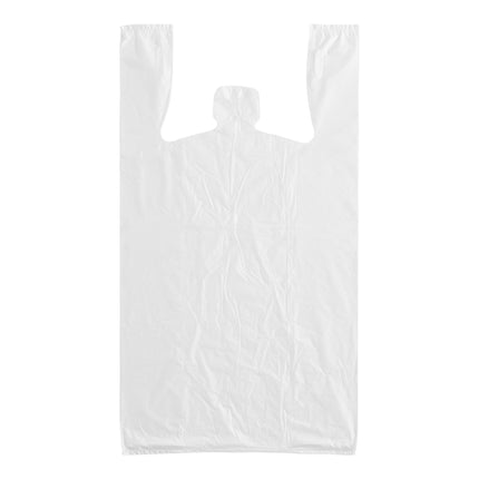 Túi nhựa quai áo trơn Choice tùy chỉnh 1/6 cỡ tiêu chuẩn trong suốt hạng tiêu chuẩn - Thùng 1.000 cái