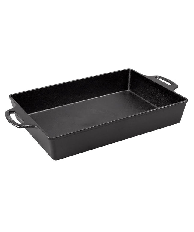 Khay Gang Chữ Nhật Lodge BW13C 22.9 cm x 33 cm Tay Cầm