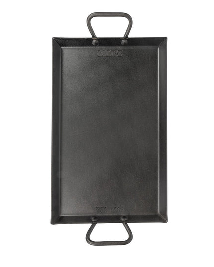 Chảo Nướng Phẳng Chữ Nhật Lodge CRSGR18 54.4 x 26.7 cm Thép Carbon