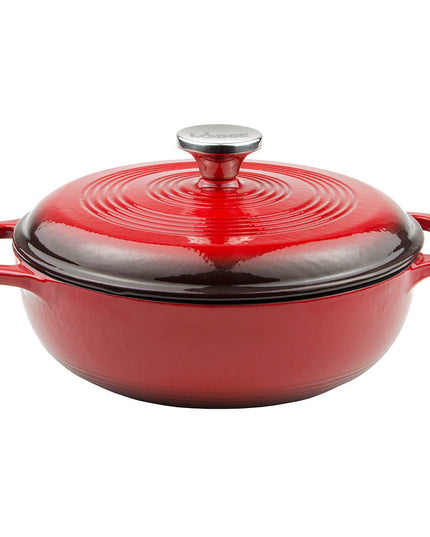 Nồi Gang Tráng Men Lodge EC3D43 2.8 lít Màu Island Spice