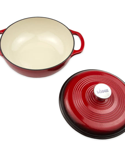 Nồi Gang Tráng Men Lodge EC3D43 2.8 lít Màu Island Spice