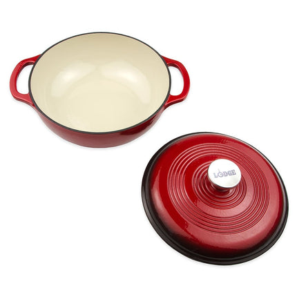 Nồi Gang Tráng Men Lodge EC3D43 2.8 lít Màu Island Spice