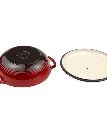 Nồi Gang Tráng Men Lodge EC3D43 2.8 lít Màu Island Spice