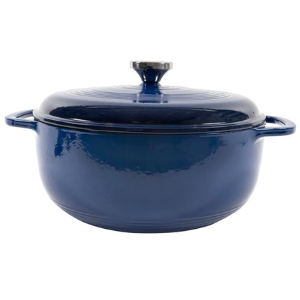 Nồi Gang Tráng Men Lodge EC6D32 5.7 lít Màu Indigo