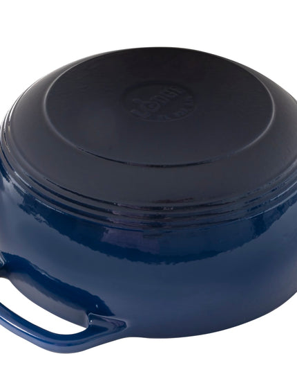 Nồi Gang Tráng Men Lodge EC6D32 5.7 lít Màu Indigo